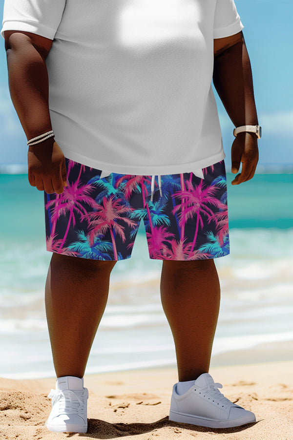 Unique Printed Casual Lace-up Loose Beach Shorts