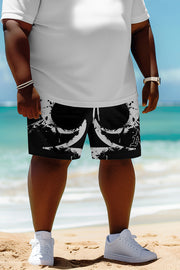 Unique Printed Casual Lace-up Loose Beach Shorts