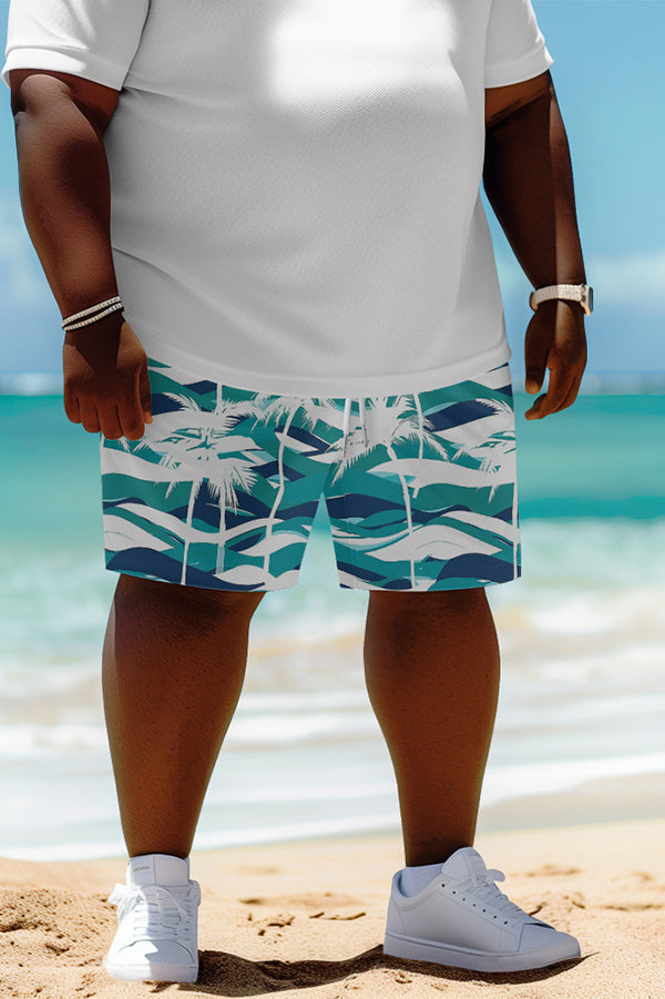 Unique Printed Casual Lace-up Loose Beach Shorts