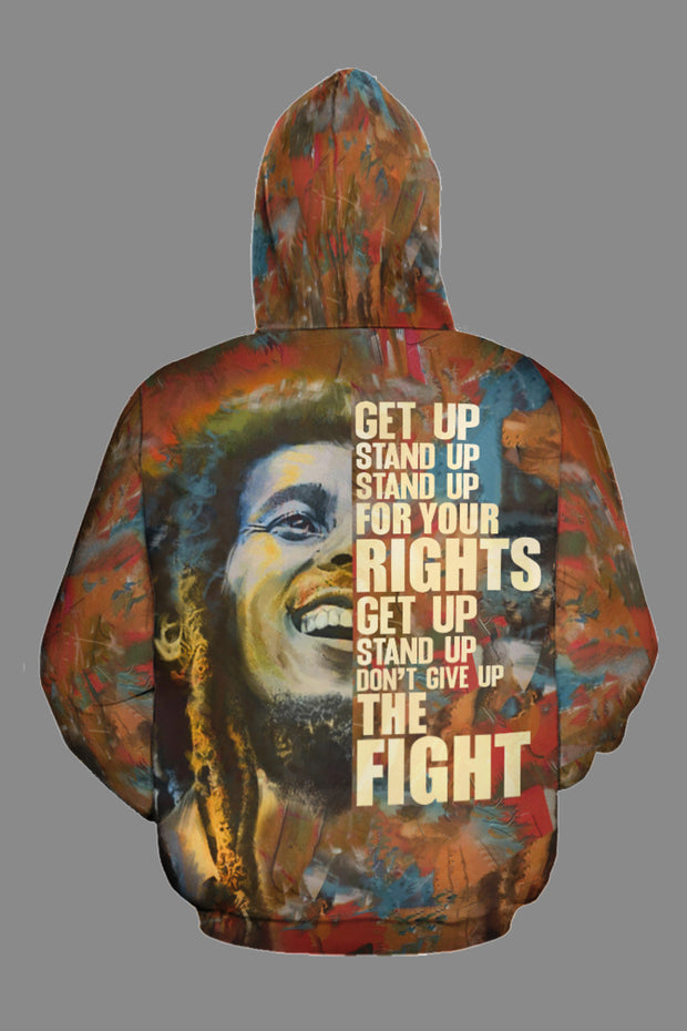 BOB MARLEY ALL-OVER HOODIE