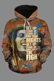 BOB MARLEY ALL-OVER HOODIE