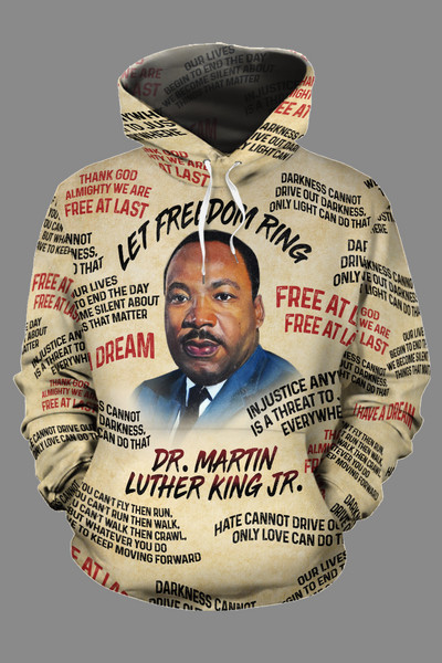 MARTIN LUTHER KING THE LEADER 2 ALL-OVER HOODIE