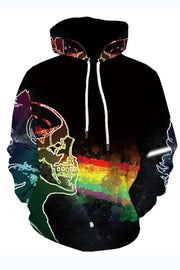 3D Cool Skull Printed Hoodie Sweatshirt