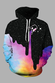 Street 3D  Digital Printed Hooded Sweatshirt